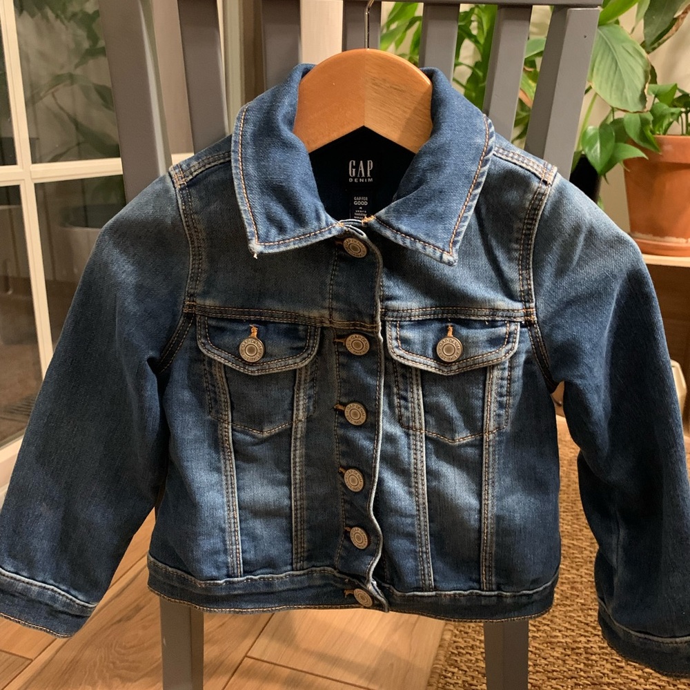 Gap Denim Jean Jacket girl size4